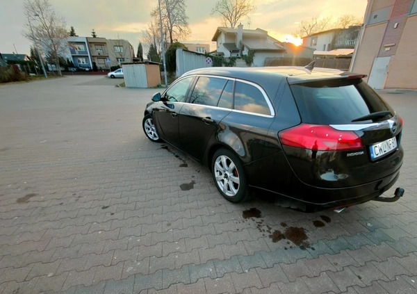 Opel Insignia cena 19999 przebieg: 326000, rok produkcji 2010 z Włocławek małe 67
